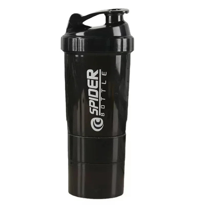 Shaker Protéiné Sport 500ml — Compartiment Poudre Intégré