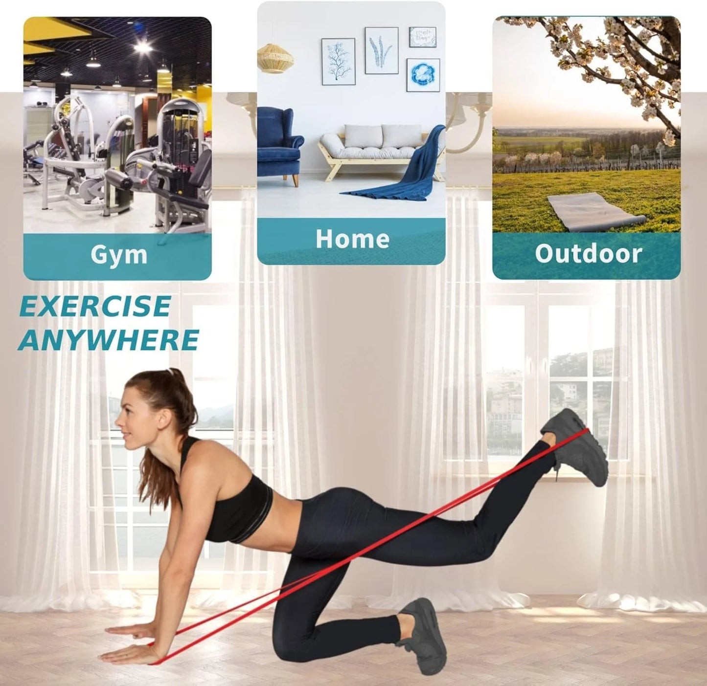 Bandes de Résistance FitFlex - 7 niveaux